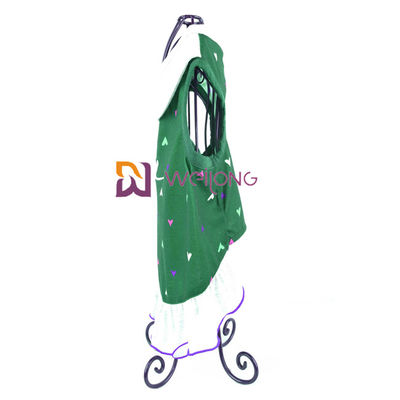 ডিজিটাল প্রিন্ট এমব্রয়ডার পোষা পোষাক প্রেম পলি জার্সি কাস্টম সামার হার্ট বোনা কলার ডগ ড্রেসিং গাউন
